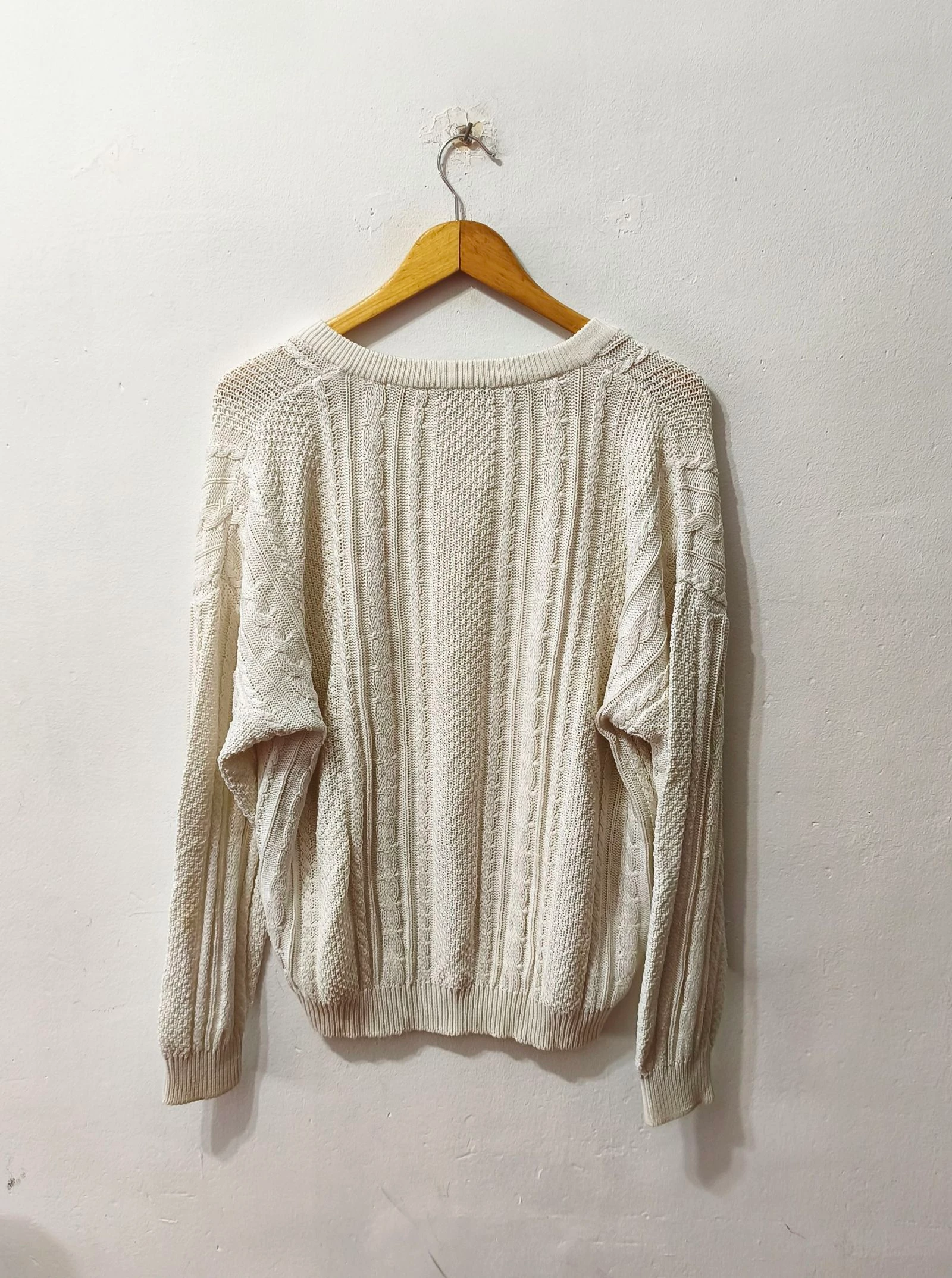 Cream Gelsa men's V-neck jersey Size L-XL – photo 2